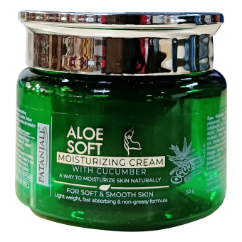 Увлажняющий мягкий крем для лица Алоэ Вера 50 г, Патанджали; Aloe Soft Moisturizing Cream 50 g, Patanjali
