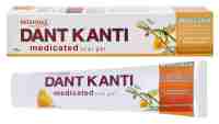 Зубна паста-гель Дант Канті Медікейтед 100 г, Патанджалі; Dant Kanti medicated oral gel 100 g, Patanjali