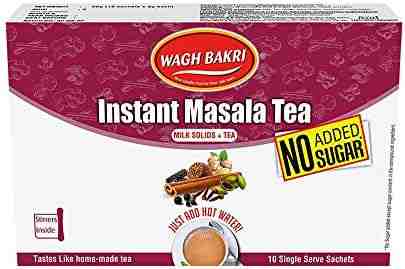 Розчинний чай Масала (без цукру) Вагх Бахрі, 80 г; Instant Masala Tea (no added sugar) Wagh Bakri, 80 g