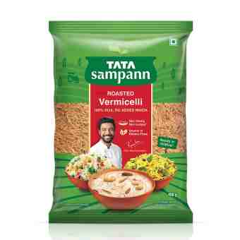 Смажена вермішель із манної крупи 450 г, Тата Сампанн; Roasted Vermicelli 450 g, Tata Sampann