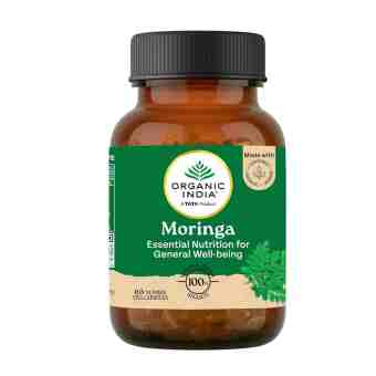 Морінга, 60 капс, дозування 350 мг, Органік Індія; Moringa, 60 caps., Organic India