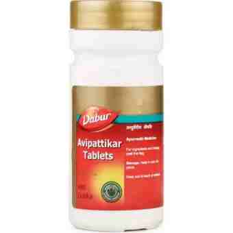 Авипаттикар 60 таб., Дабур; Avipattikar 60 tab., Dabur
