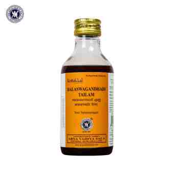 Масло массажное Баласвагандхади Тайлам  200 мл, Коттаккал; Balaswagandhadi Tailam 200 ml, Kottakkal Ayurveda