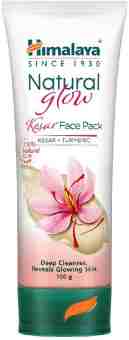 Маска для обличчя Натуральне сяйво шафрану 100 мл, Хімалая; Natural Glow Kesar Face Pack 100 ml, Himalaya