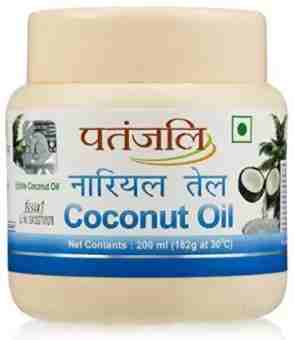 Кокосова олія 200 мл, Патанджалі; Coconut Oil 200 ml, Patanjali