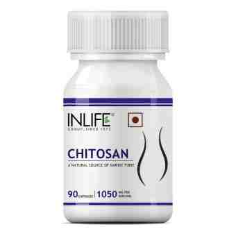 Хітозан 90 капс., дозування 1050 мг, Інлайф; Chitosan 1050 mg, 90 caps., Inlife