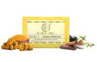 Аюрведичне мило Сандал та куркума 125 г, Кхаді; Chandan Haldi Herbal Soap 125 g, Khadi Natural