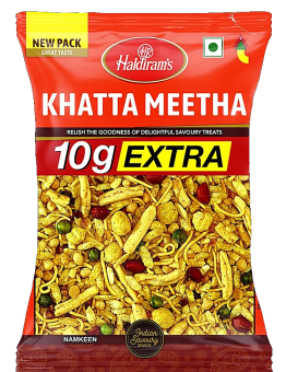 Снек "Хатта Мета" 200 г, Халдірамс; Khatta Meetha 200 g, Haldiram`s