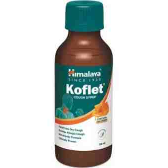 Сироп против кашля Кофлет 100 мл, Хималая; Koflet syrop 100 ml, Himalaya
