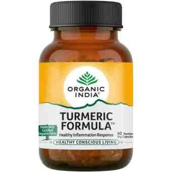 Куркума Формула 60 капс. 500 мг Органік Індія;  Tumeric Formula 60 caps., Organic India