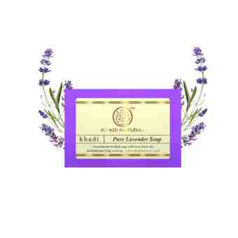 Аюрведичне мило Чиста лаванда 125 г, Кхаді; Pure lavander 125 g, Khadi Natural