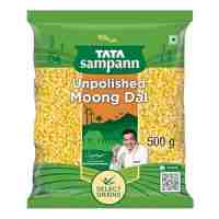 Мунг Дал нешліфований 500 г, Тата Сампанн, Moong Dal 500 g, Tata Sampann