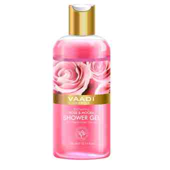 Гель для душу "Чарівна троянда і могра" 300 мл, Вааді; Enchanting Organic Rose & Mogra Shower Gel 300 ml, Vaadi