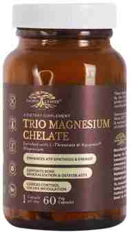 Хелатный магний Трио 60 капс., Сакред Ливс; Trio Magnesium Chelate 60 caps., Sacred Leaves