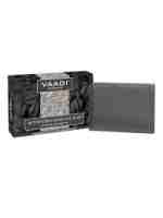 Натуральне мило з активованим вугіллям 75 г, Вааді; Activated charcoal soap 75 g, Vaadi Herbals